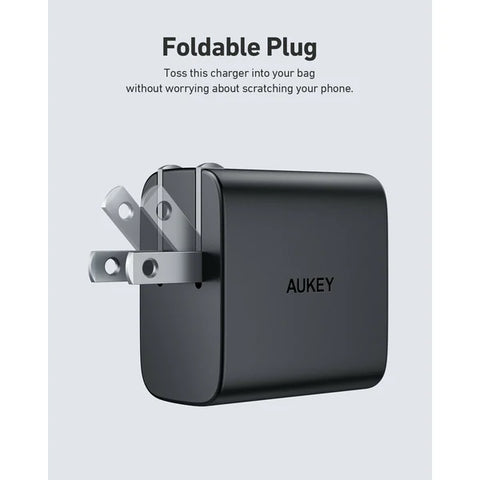 PA-F3S Swift Charger Mix 32W Dual-Port Cube Plug Power